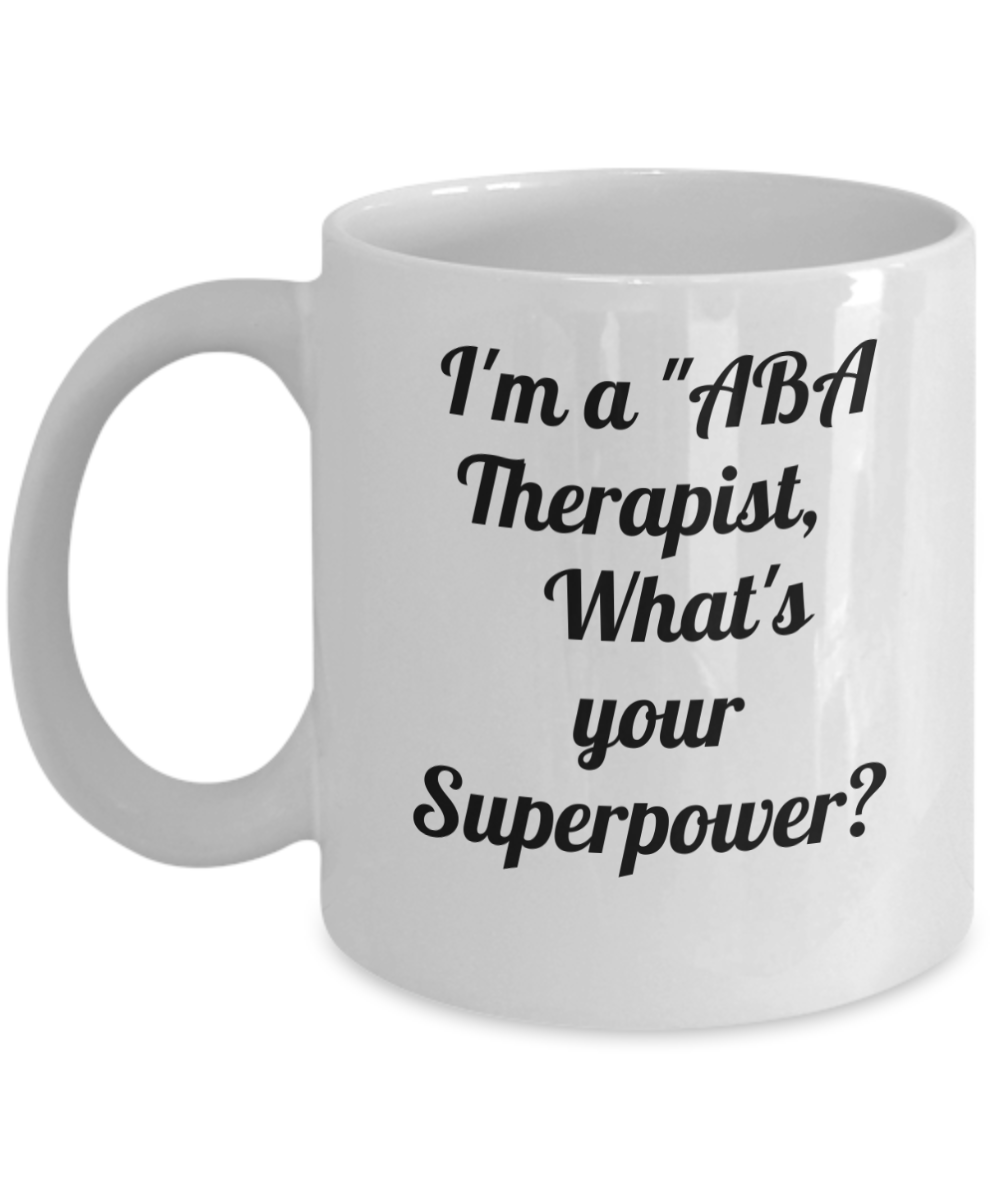Personalized BCBA Mug Bcba Gifts ABA Mug ABA Therapist Gift Aba