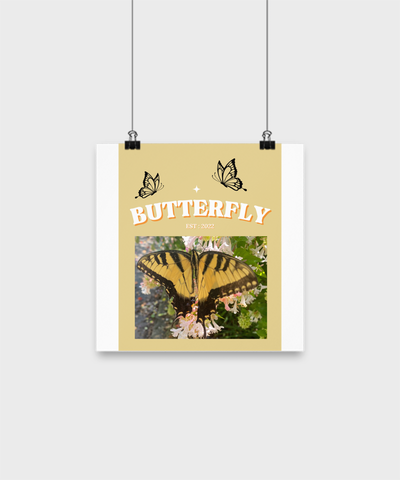 Butterfly poster by MaryNell